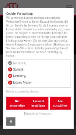 Vorschau der mobilen Webseite www.megatech.de, Megatech Software GmbH