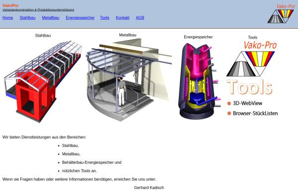 Vorschau von www.vakopro.at, Vako-Pro