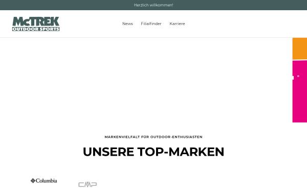 Vorschau von www.mctrek.de, McTrek - ein Unternehmen der Yeah! AG