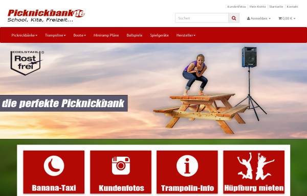 Vorschau von www.picknickbank.de, Picknickbank.de - C.Hugo Schnohr