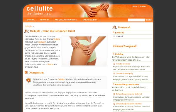 Vorschau von www.cellulite.leitfaden.net, Cellulite