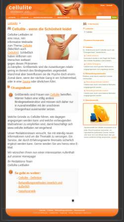 Vorschau der mobilen Webseite www.cellulite.leitfaden.net, Cellulite