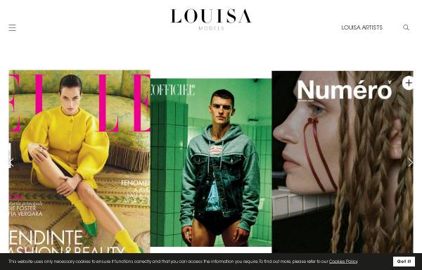 Vorschau von www.louisa-models.de, Louisa Models