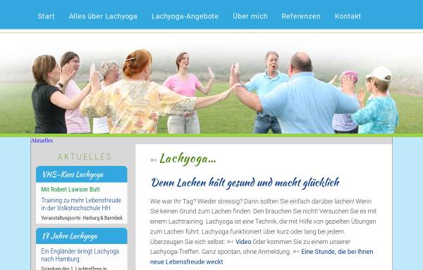 Vorschau von www.lachyoga.de, Lachen ist die beste Medizin