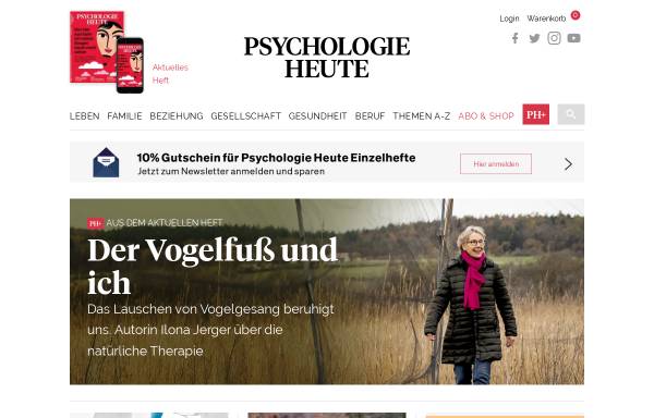 Vorschau von www.psychologie-heute.de, Psychologie Heute
