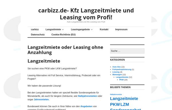 Vorschau von www.langzeitmiete-leasing.de, Peuker, Burkhard