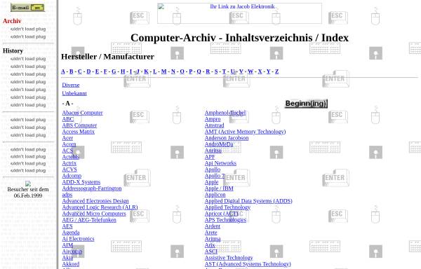 Vorschau von www.computer-archiv.de, Computerarchiv
