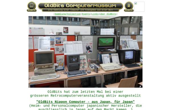 Vorschau von r3tr0.de, OldBits Computermuseum
