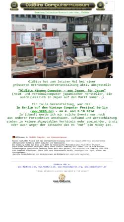 Vorschau der mobilen Webseite r3tr0.de, OldBits Computermuseum