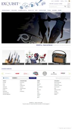 Vorschau der mobilen Webseite www.exquisit24.de, Picando Ltd.