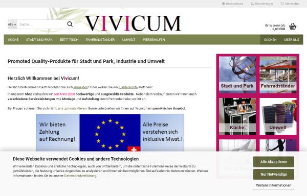 Vorschau von www.vivicum.de, Vivicum
