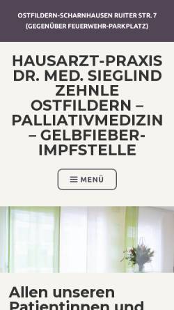 Vorschau der mobilen Webseite drzehnle.wordpress.com, Dr. Zehnle Medi-Blog