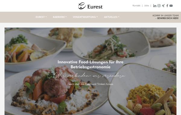 Vorschau von www.eurest.de, Eurest Deutschland GmbH