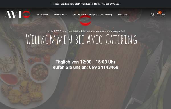 Vorschau von www.avio-catering.de, Live-Style Eventservice & Catering