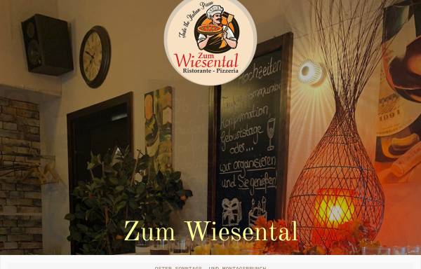 Vorschau von www.cafe-wiesental.de, Cafe und Restaurant Zum Wiesental