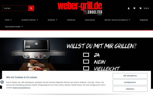 Vorschau von www.weber-grill.de, Christian Engelter GmbH & Co. KG