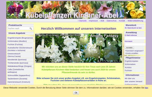 Kübelpflanzenversand, Anne Kirchner-Abel