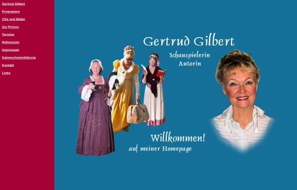 Vorschau von www.gertrud-gilbert.de, Gilbert, Gertrud