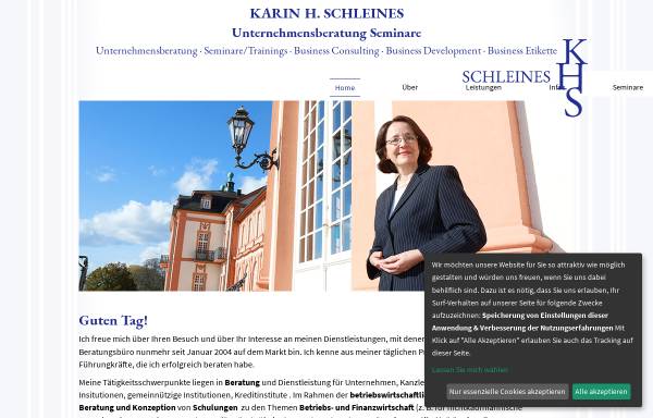 Vorschau von www.schleines.de, Karin H. Schleines