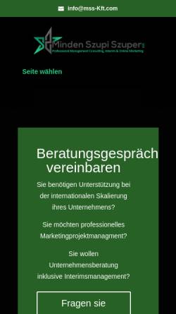Vorschau der mobilen Webseite www.stefangessner.de, Stefan Gessner Management- und Unternehmensberatung