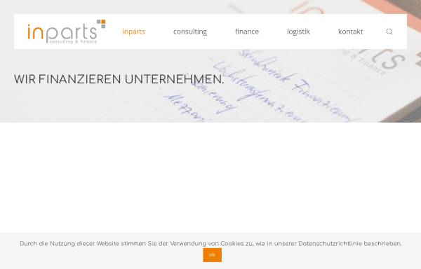 Vorschau von www.inparts.de, Inparts GmbH