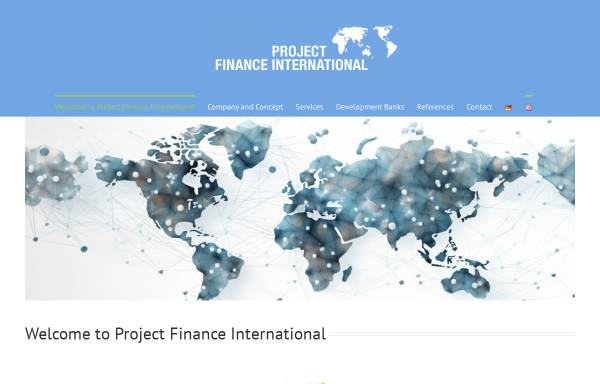 Vorschau von project-finance.de, PFI Project Finance International - Unternehmensberatung Dr. Joachim Richter