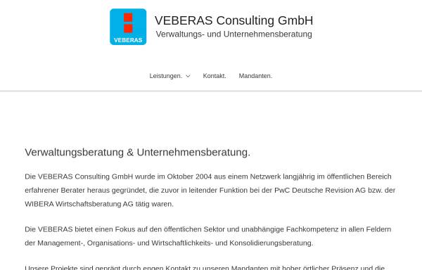 Vorschau von veberas.de, Veberas Consulting GmbH