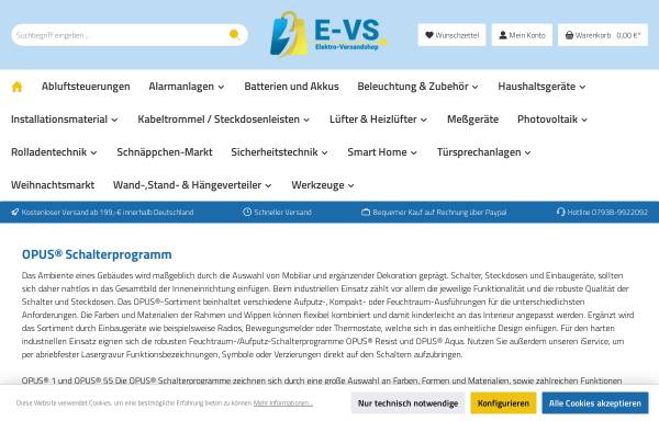 Vorschau von www.elektro-versandshop.de, Elektro & Maschinenservice Böttcher