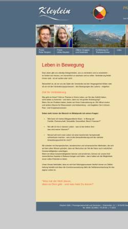 Vorschau der mobilen Webseite www.kleylein-seminare.de, Kleylein Seminare