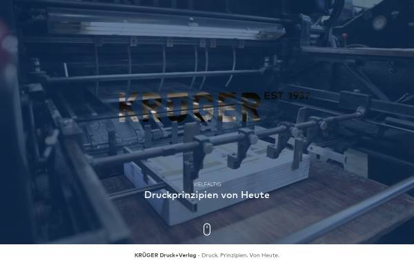 Vorschau von www.kdv.de, Krüger Druck und Verlag