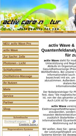 Vorschau der mobilen Webseite www.feldfokussierung.de, Celinemed