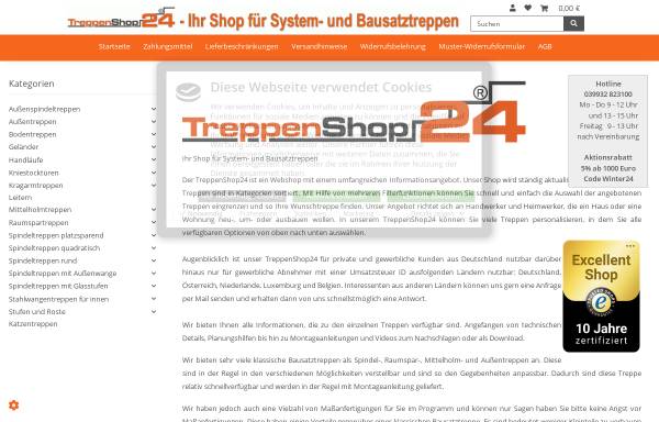 Vorschau von www.treppenshop24.com, TreppenShop24, Torsten Skarbina