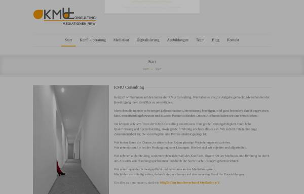 Vorschau von kmu-consulting.de, KMU Consulting Rhein Ruhr e.K.