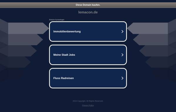 Vorschau von lemacon.de, Lessenich Management Consulting