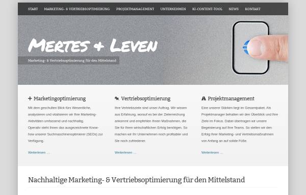Vorschau von www.mertes-group.de, Mertes-Group Management Services - Paul Mertes