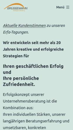 Vorschau der mobilen Webseite hansbrueggemann.de, Strategie & Beratung Hans Brüggemann