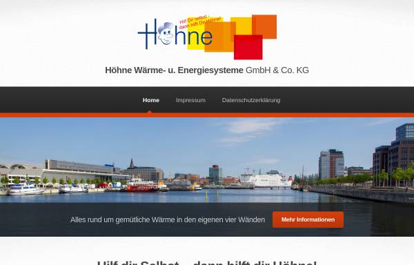 Vorschau von www.waerme-und-energiesysteme.de, Höhne Wärme- und Energiesysteme GmbH & Co. KG