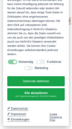 Vorschau der mobilen Webseite www.schnitzerbedarf.de, Hobby-Versand-Spangler