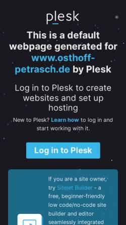 Vorschau der mobilen Webseite www.osthoff-petrasch.de, Heinrich Osthoff-Petrasch GmbH & Co.KG