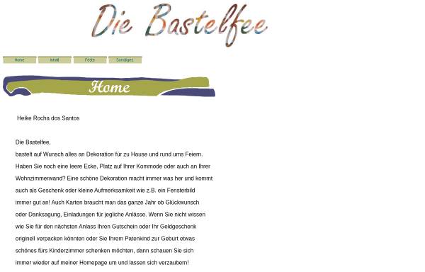 Vorschau von www.diebastelfee.de, Die Bastelfee