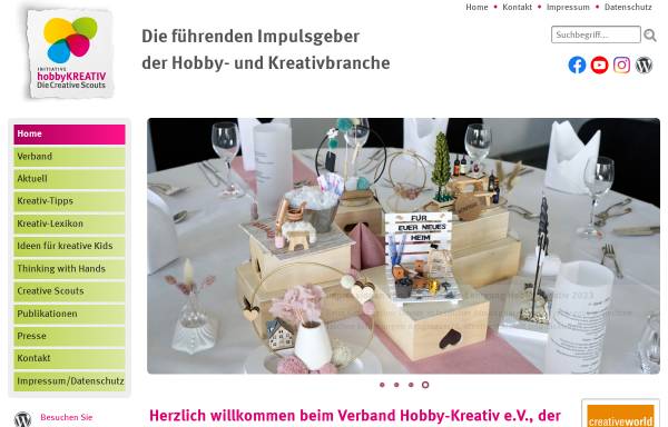 Vorschau von www.initiative-hobbykreativ.de, Initiative Hobby-Kreativ