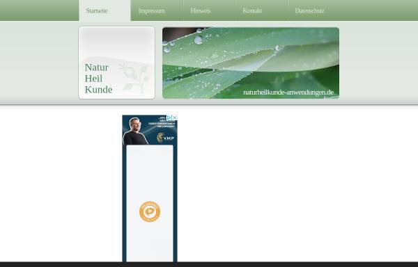 Vorschau von www.naturheilkunde-anwendungen.de, Naturheilkunde-Anwendungen.de
