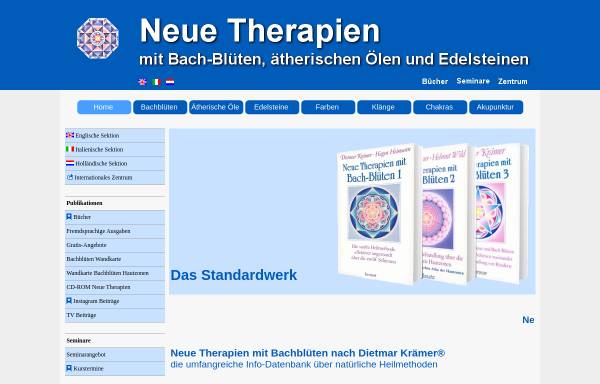 Vorschau von www.sanfte-therapien.de, Sanfte Therapien - neue Möglichkeiten in der Naturheilkunde