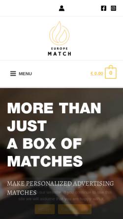 Vorschau der mobilen Webseite www.europematch.eu, Europe Match GmbH