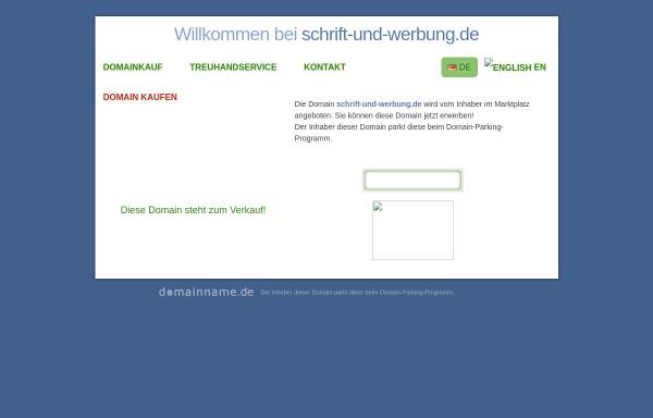 Vorschau von www.schrift-und-werbung.de, Schrift und Werbung GmbH