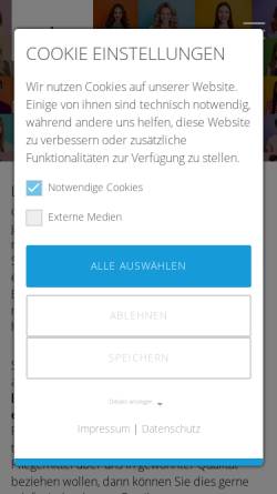 Vorschau der mobilen Webseite www.eye-buy.de, Eye-Buy GmbH
