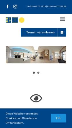 Vorschau der mobilen Webseite www.hirtag.ch, Hirt AG