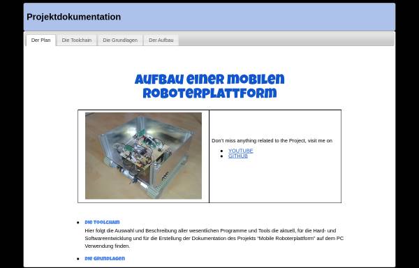 Vorschau von www.the-starbearer.de, Robotik Info