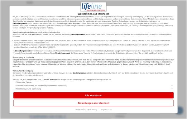 Vorschau von www.lifeline.de, Lifeline