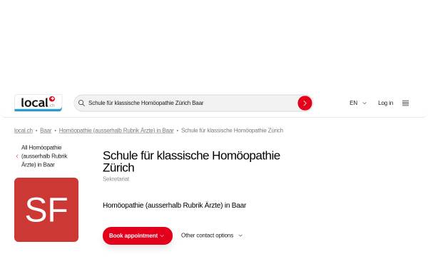 Schule für Klassische Homöopathie Zürich